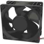 8018646664 AFL12AUHE-C, EC Fans EC Axial Fan, 120x120x38mm, 110-240VAC, 103.6CFM, 10.16mmH2O, IP52 Hirschmann
