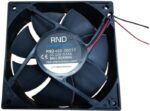 8034139470 RND 460-00077, Axial Fan, 12 V dc, dc Operation, 114.8cfm, 6.6W, 550mA Max, 120 x 120 x 25mm Hirschmann
