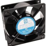 8033916817 OA109AP-11-1TBXCIP55, Fan Tubeaxial 115VAC Square - 120mm L x 120mm H Ball 104.0 CFM (2.91m³/min) 2 Terminals Hirschmann