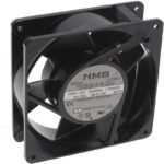 8033917975 11938SB-A1N-QA-U0, Fan Tubeaxial 115VAC Square - 119mm L x 119mm H Ball 105.9 CFM (2.97m³/min) 2 Terminals Hirschmann