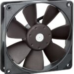 8033929676 4414F/17MD-182, Fan Tubeaxial 24VDC Square - 119mm L x 119mm H Ball 100.1 CFM (2.80m³/min) 3 Wire Leads Hirschmann