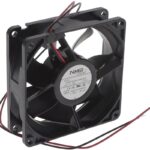 8033941500 08025SA-24K-EA-D0, Fan Tubeaxial 24VDC Square - 80mm L x 80mm H Ball 26.1 CFM (0.731m³/min) 2 Wire Leads Hirschmann
