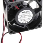 8033943192 06025SA-12L-AA-D0, Fan Tubeaxial 12VDC Square - 60mm L x 60mm H Ball 16.9 CFM (0.473m³/min) 2 Wire Leads Hirschmann