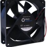 8034139469 RND 460-00036, Axial Fan, 12 V dc, dc Operation, 178.4cfm, 18.6W, 1.55A Max, 120 x 120 x 38mm Hirschmann