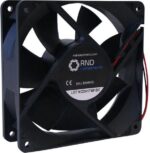 8034139469 RND 460-00036, Axial Fan, 12 V dc, dc Operation, 178.4cfm, 18.6W, 1.55A Max, 120 x 120 x 38mm Hirschmann