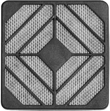8034142408 F150/MR, F150 Series Fan Filter for 150mm Fans, Plastic Filter, Plastic Frame, 178 x 178mm Hirschmann