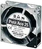 8006251455 109-210, AC Fans AC Axial Fan, 80x80x20mm, 100VAC, Petit Ace Hirschmann