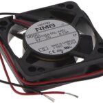 8033955131 04010SA-05L-AAD-0, Fan Tubeaxial 5VDC Square - 40mm L x 40mm H Ball 4.9 CFM (0.137m³/min) 2 Wire Leads Hirschmann