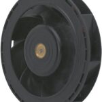 8033956565 9TM48P4H01, Fan Motorized Impellers 48VDC Round - 100mm Dia Ball 62.5 CFM (1.75m³/min) 4 Wire Leads Hirschmann
