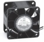 8006277782 OD6038-24MB-VXC, DC Fans DC Vane Axial Fan, High Static Pressure, 60x60x38mm, 24VDC, 48CFM, Ball, Wire Hirschmann