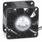 8006277782 OD6038-24MB-VXC, DC Fans DC Vane Axial Fan, High Static Pressure, 60x60x38mm, 24VDC, 48CFM, Ball, Wire Hirschmann