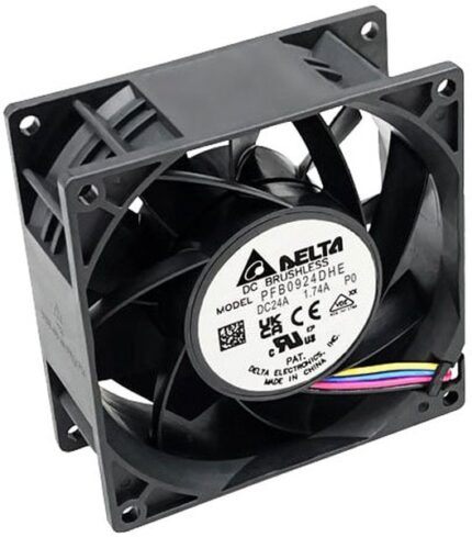 8044672930 Вентилятор Delta Electronics PFB0924DHE-P0 24V DC 1.74A 92X38 4pin () Hirschmann