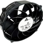 8018633540 THB2048HG-01, DC Fans DC Fan, 200x53mm Round, 48VDC, 787.75CFM, 168W, 75.5dBA, , Ball, Leads, Tach/PWM Hirschmann