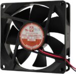 8006402464 OD8025-48HBIP68, DC Fans DC Axial Fan, 80x80x25mm, 48VDC, 40CFM, 3.8W, 0.08A, 33dBA, Ball, Wire, IP68 Hirschmann — изображение 2