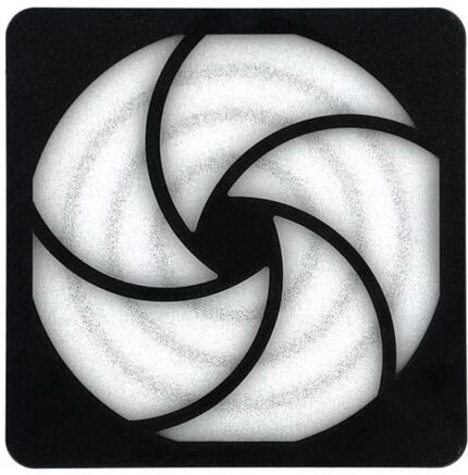 8007810071 09325-F/100, Fan Accessories PLASTIC FAN FILTER ASSBLY 100 PPI Hirschmann