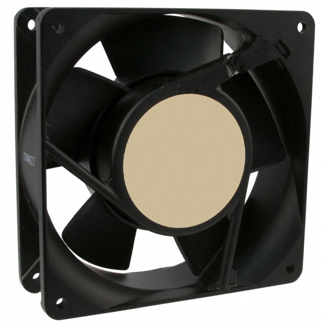 doc050703030 8033989330 4715HS-23T-B50-AM0, Fan Tubeaxial 230VAC Square - 119mm L x 119mm H Ball 105.9 CFM (2.97m³/min) 2 Terminals Hirschmann — изображение 1