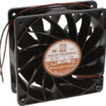 8018662437 OD1238-48H3BVXE, DC Fans DC Vane Axial Fan, 120x120x38mm, 48VDC, 285.2CFM, 77.7W, High Performance, Ball Hirschmann