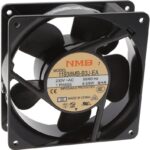 8033993902 11938MB-B3J-EA-00, Fan Tubeaxial 230VAC Square - 119mm L x 119mm H Ball 49.4 CFM (1.38m³/min) 2 Terminals Hirschmann