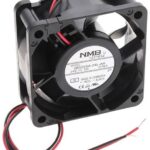 8034039184 06025SA-24L-AA-D0, Fan Tubeaxial 24VDC Square - 60mm L x 60mm H Ball 16.9 CFM (0.473m³/min) 2 Wire Leads Hirschmann