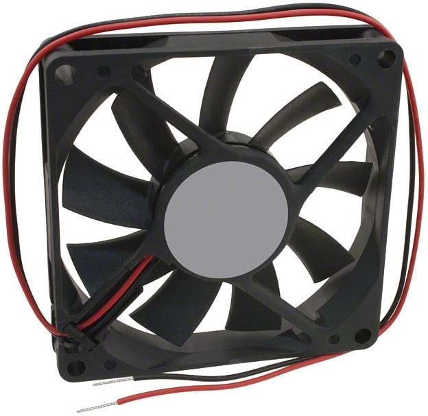 doc050905281 8018676771 AFB0824HHB, DC Fans DC Tubeaxial Fan, 80x15mm, 24VDC, Ball Bearing, Lead Wires Hirschmann — изображение 1