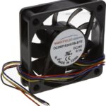 8034041086 DC0601524U2B-BT0, Fan Tubeaxial 24VDC Square - 60mm L x 60mm H Ball 26.5 CFM (0.742m³/min) 4 Wire Leads Hirschmann