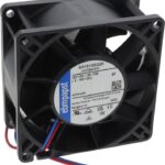 8046487830 8315100320,DC Axial Fan, 12 V, Square, 80 mm, 38.15 mm, Ball Bearing, 80 CFM Hirschmann