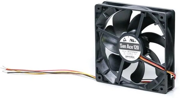 doc050965583 8007285595 9S1212P4F01, DC Fans DC Axial Fan, 120x120x25mm, 12VDC, Silent Series, Tachometer, PWM Hirschmann — изображение 1