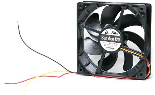 doc050990916 8007302235 9S1224M401, DC Fans DC Axial Fan, 120x120x25mm, 24VDC, Silent Series, Tachometer Hirschmann — изображение 1