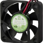 8034046786 OD4010-24HHB, Fan Tubeaxial 24VDC Square - 40mm L x 40mm H Ball 12.0 CFM (0.336m³/min) 2 Wire Leads Hirschmann