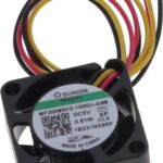 8034047527 MF20080V2-1000U-G99, Fan Tubeaxial 5VDC Square - 20mm L x 20mm H Vapo-Bearing™ 1.3 CFM (0.036m³/min) 3 Wire Leads Hirschmann