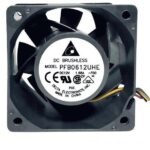 8034050253 PFB0624EHE, Fan Tubeaxial 24VDC Square - 60mm L x 60mm H Ball 50.4 CFM (1.41m³/min) 2 Wire Leads Hirschmann