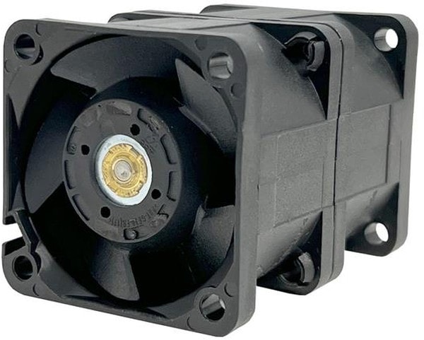 doc051073126 8034056175 DS0405612V2B-BT0, Fan Tubeaxial (Dual) 12VDC Square - 40mm L x 40mm H Ball 37.6 CFM (1.05m³/min) 4 Wire Leads Hirschmann — изображение 1
