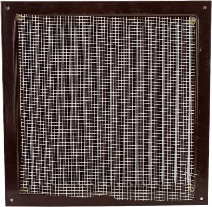 8010900233 Решетка металлическая 250x250 коричневая РМ2525кор Hirschmann — изображение 3