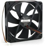 8048463095 Вентилятор Gembird D14025SM-3, 140x140x25, подшипник скольжения, 3pin, провод 40см Hirschmann — изображение 6