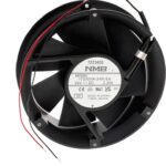 8034063406 17250VA-24R-EA-00, Fan Tubeaxial 24VDC Round - 172.7mm Dia Ball 346.1 CFM (9.69m³/min) 2 Wire Leads Hirschmann