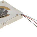 8034064652 ND35B00, Fan Blower 5VDC Square - 30mm L x 30mm H Sleeve 1.1 CFM (0.031m³/min) 4 Wire Leads Hirschmann