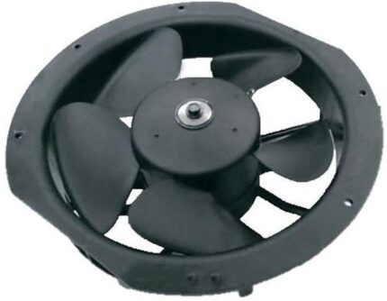 8034069727 AFL2212LW-00GYQ, Fan Tubeaxial 12VDC Rectangular/Rounded - 203mm L x 195mm H Ball 170.1 CFM (4.76m³/min) 3 Wire Leads Hirschmann