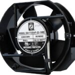 8057127661 OA172SAP111TBXF, AC Fans AC Axial Fan, 150x172x51mm, 115VAC, 0.90"H2O, Terminals, Class F Insulation Hirschmann