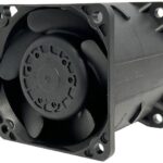 8034157252 DS0605612U2B-BT0, Fan Tubeaxial (Dual) 12VDC Square - 60mm L x 60mm H Ball 87.9 CFM (2.46m³/min) 4 Wire Leads Hirschmann