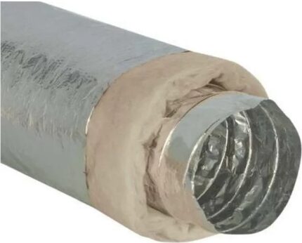 8008628639 Воздуховод Sono A23S-160мм, 10м, звукоизолированный, утепленный, гибкий алюминиевый 07-0203-104 A23S160 Hirschmann