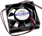 8013849120 JF0615S1H--R (4500RPM) 12V/0,17A (60х60х15) S (втулка)CFM15,45/dBA30,5 Jamicon вентилятор,провод Hirschmann — изображение 2