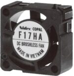 8007492051 F17HA-05HC, DC Fans Brushless DC Fan, 17 X 17 X 8mm, 5V DC, .018m3/min Air flow, 17 Pa Static pressure, 15db Noise, 1 sleeve bearing Hirschmann