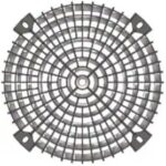 8007693566 00250-2-2957, Fan Accessories FlowGrid Fan Guard, UL 94-HB, for RadiCal 220/225/250 Series Hirschmann