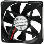 8017336590 CFM-7015V-128-265, 12 V, 86 mA, 70 x 70 x 15 mm, DC Fan Axial Hirschmann