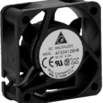 8007727285 AFB0424LB, DC Fans DC Tubeaxial Fan, 40x15mm, 24VDC, Ball Bearing, Lead Wires Hirschmann