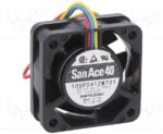 8007301348 109P0412M701, DC Fans DC Axial Fan, 40x40x15mm, 12VDC, Tachometer Hirschmann — изображение 2