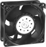 8006847124 3214JN, Fan Tubeaxial 24VDC Square - 92mm L x 92mm H Ball 77.0 CFM (2.16m³/min) 2 Wire Leads Hirschmann — изображение 2