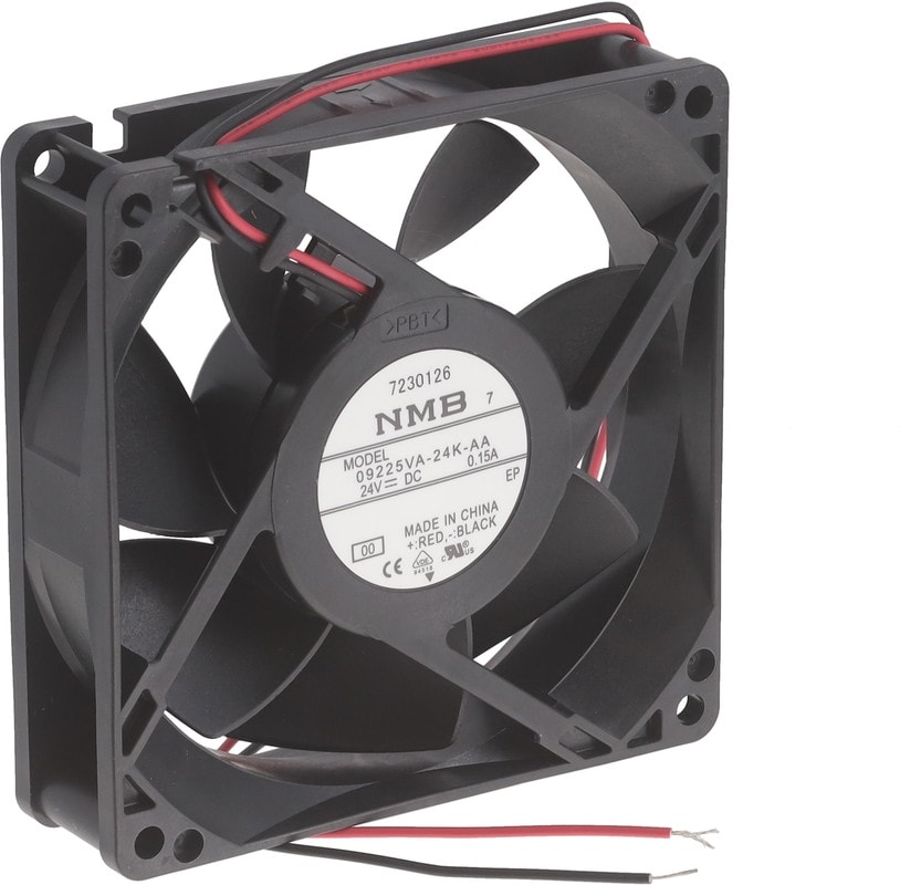 doc051770968 8033861611 09225VA-24K-AA-00, FAN AXIAL 92X25MM 24VDC WIRE Hirschmann — изображение 1