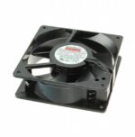 8005744926 UF12AM12-BTHR-F, Fan Tubeaxial 115VAC Square - 120mm L x 120mm H Ball 103.0 CFM (2.88m³/min) 2 Terminals Hirschmann