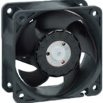 8006795204 622/2N, DC Fans Tubeaxial Fan, 60x60x25mm, 12VDC, 23.5CFM, Speed Signal/Open Collector Output Hirschmann